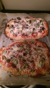 cauliflower crust pizza